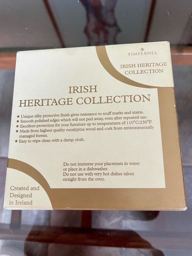 Six Irish Golfing Greats Pimpernel Irish Heritage Collection Coasters