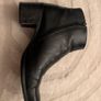 Black leather boots Image 7