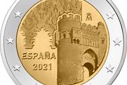 Spain 2 Euro Commemorative Coin 2021 - Historic City of Toledo. Uncirculated.