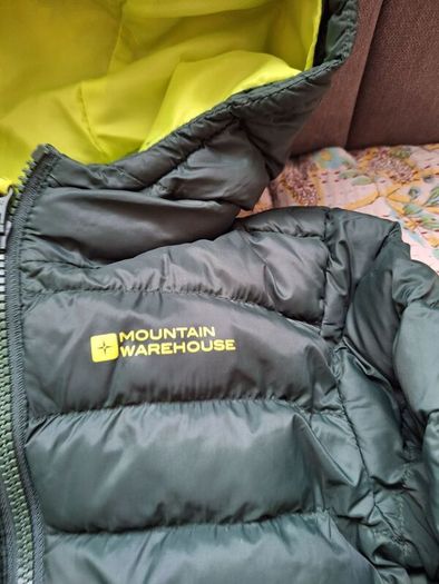 Green mountain warehouse padded waterproof jacket 7-8yrs