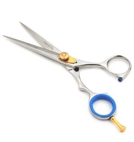 Professional Salon Hairdressing Hair Cutting Razor Scissors With Black Case (16.5cm, Silver)