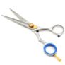 Professional Salon Hairdressing Hair Cutting Razor Scissors With Black Case (15.5cm, Silver) Image 4