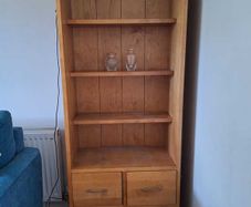 Solid Wood Bookcase