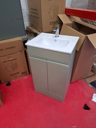 Deann 500 floor standing unit and basin multiple colours