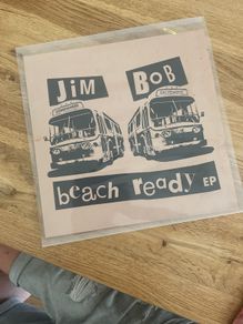 Jim Bob Beach Ready EP Ltd Red Vinyl