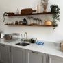 Straight Edge Walnut Floating Shelf | Made to Measure | Handmade in Ireland Image 2