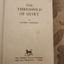 THE Threshold Of Quiet.  By Daniel Corkery  First Edition Hardback In Good Condition Image 2