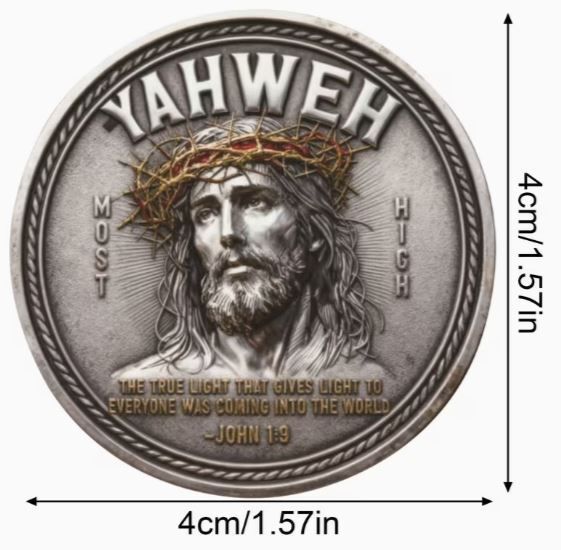 Novelty Commemorative Coin 'Crown of Thorns', new.