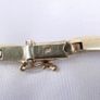 Vintage 9K Solid Gold 375 heavy Necklace Collier 13,28g length 17,2" Image 8
