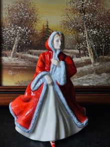 Rare Vintage 1980 Royal Doulton Lady Figurine RACHEL