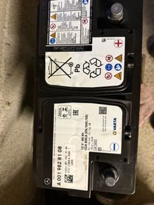 Genuine Mercedes-Benz Varta AGM Batteries  A0019828108
