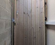 Big Wooden Garden Gate