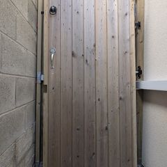 Big Wooden Garden Gate