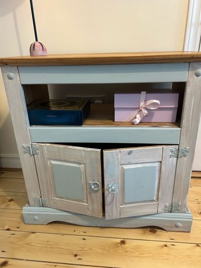 cabinet solid pine