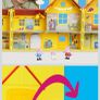 Peppa Pig's Big Family House Playset with Baby Evie like new Image 9