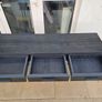 Console Table Dark Grey Oak Image 3