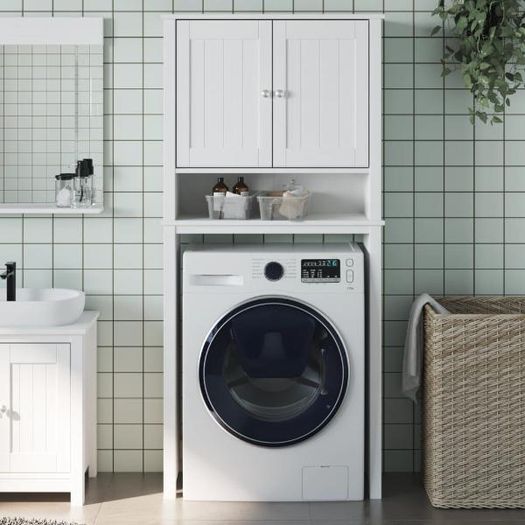 Washing Machine Cabinet White