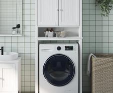 Washing Machine Cabinet White
