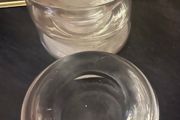 3 Glass T-Light Holders