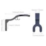 Motorcycle Helmet Hook Racks Multipurpose Hook Hanger Home Luggage Jacket Holders Kitchen Cabinet Shelf Wall Mount Hooks Image 3
