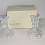 Galway Crystal Candle stick pair Image 2
