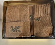 Michael kors scarf hat and gloves