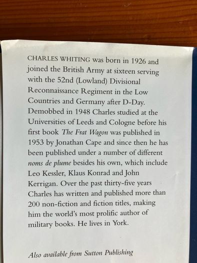 War book:'The Battle Of The Bulge'