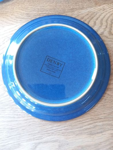 Denby Imperial Blue Sideplates Small