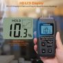 Log Moisture Meter for Log Burner Pin Wood Moisture Meter for Firewood with HD LCD Storage Bag Moisture Detector Damp Detector for Logs Paper Cardboard - (Range 0-99.9%) Image 4