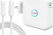 106W USBC Super Fast Charger Compatible with MacBook Pro MacBook Air iPad Pro Laptop Tablet USBC