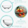 New Campana Glass Serving Bowls (Box of 2) Image 7