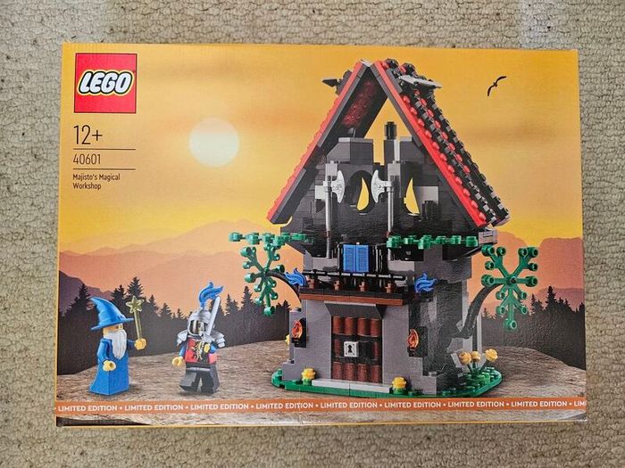 lego 40601 castle, majisto's magical workshop