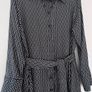 COS  Printed Belted Midi Shirt Dress Image 5