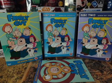 Family Guy ! Season Two ! DVD Boxset ! 2004 ! Seth MacFarlane !