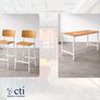 High Table & 8 High Chairs - Grade A Image 2