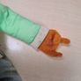 Vintage fisher price SCOOTER MUPPET DOLL teddy soft toy plushie 1978 Image 6