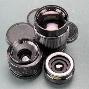 Manual focus lenses M 42