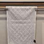 Dune 100% Cotton Bath Mat 80x50cm - Light Grey Image 2
