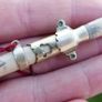 Antique Chinese 1890s. Qing Dynasty Miniature Sword Jian Letter Opener Image 4