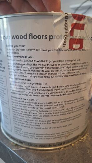 Ronseal Diamond Hard Floor Varnish