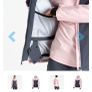 Dare2b Women's Flurry Ski Jacket | Rose Pink & Grey size uk18 Image 2