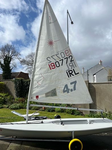Laser sailing boat for sale