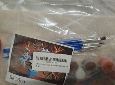 Paint by Numbers Kit Floral Design