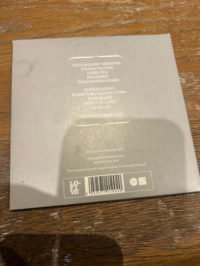 Admiral Fallow - Boots Met My Face