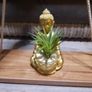 small wooden hanging shelf Image 4