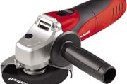Einhell 4430618 115mm Angle Grinder TC-AG 115 | 500W, 4 Inch Grinder for Cutting, Grinding, Polishing and Sharpening | Soft Start, Spindle Lock, Additional Handle, Red