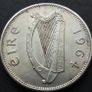 [#448] - Ireland 1964 | Irish 6p | Six Pence | Wolfhound | KM.13a | High Grade Image 2