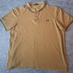 Fred Perry Twin Tipped Caramel Polo Shirt Mens XXL