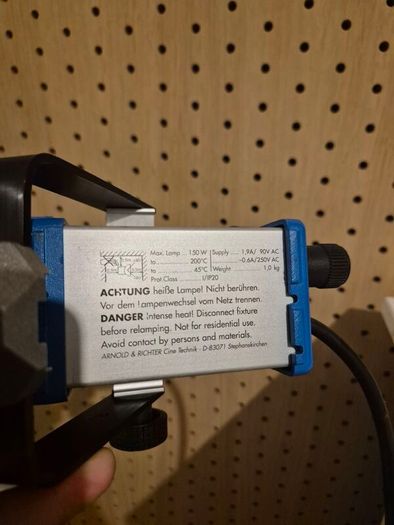 2 ARRI 150 Photography/stage lights