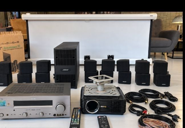 Tv 94 inch Projector Bose Compete Cinema System